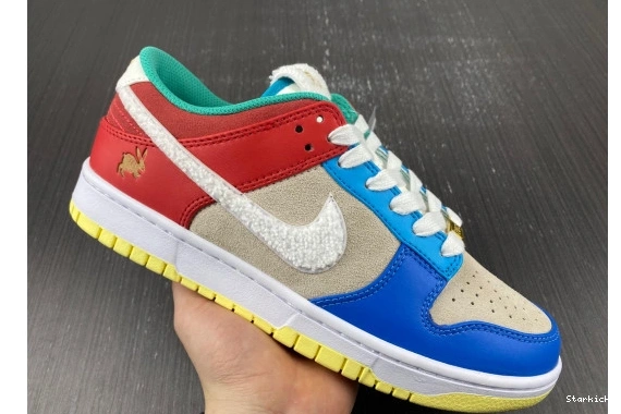 of Orange PRM Dunk FD4203-111 Retro Low Cream Nike Blue Year Rabbit the 0224